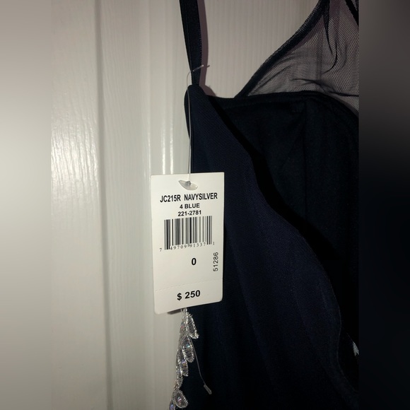 DjJaz Dark Blue Long Dress🖤 - Picture 2 of 5